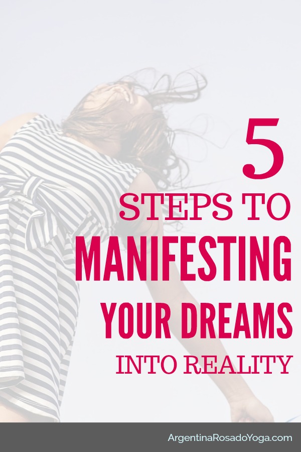 Goal Setting - 5 tips to manifesting your dreams into reality