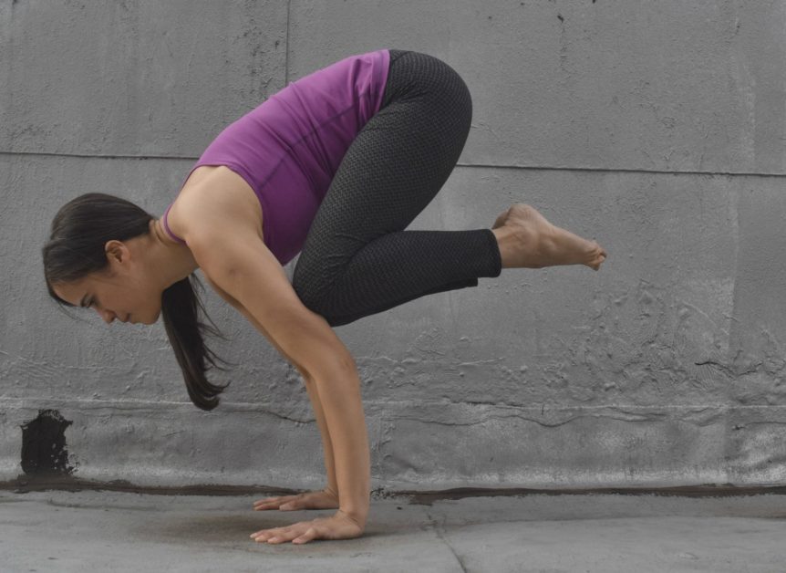 standing core yoga poses