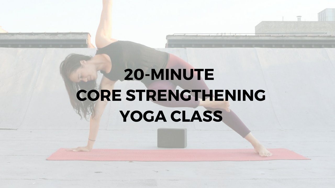 core yoga class