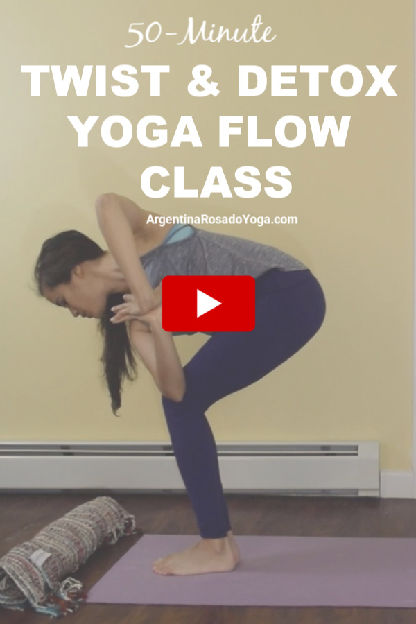 Red Yoga Vinyasa Flow (Full class) 