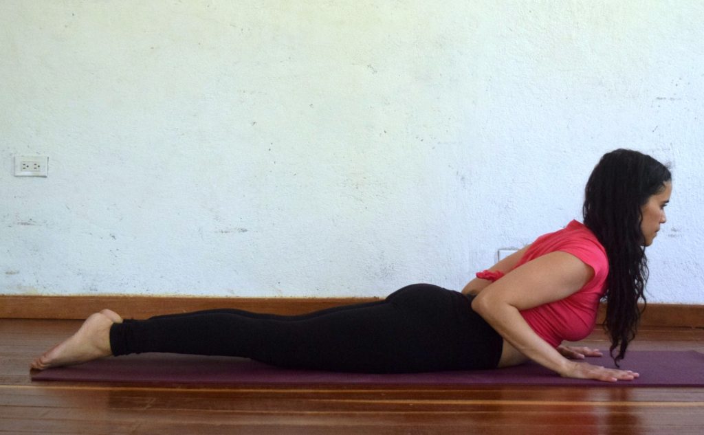 10 Morning Yoga Poses to awake and energize - Cobra Pose - Argentina Rosado Yoga