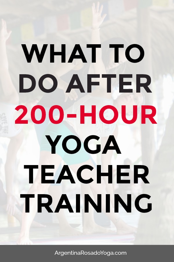 What to do after 200 hour yoga teacher training - Check out these tips on how to prepare for yoga techer training and what to do after.